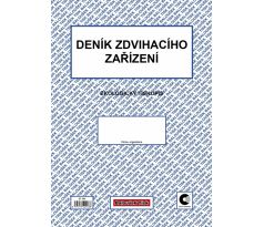 Deník zdvihacího zařízení